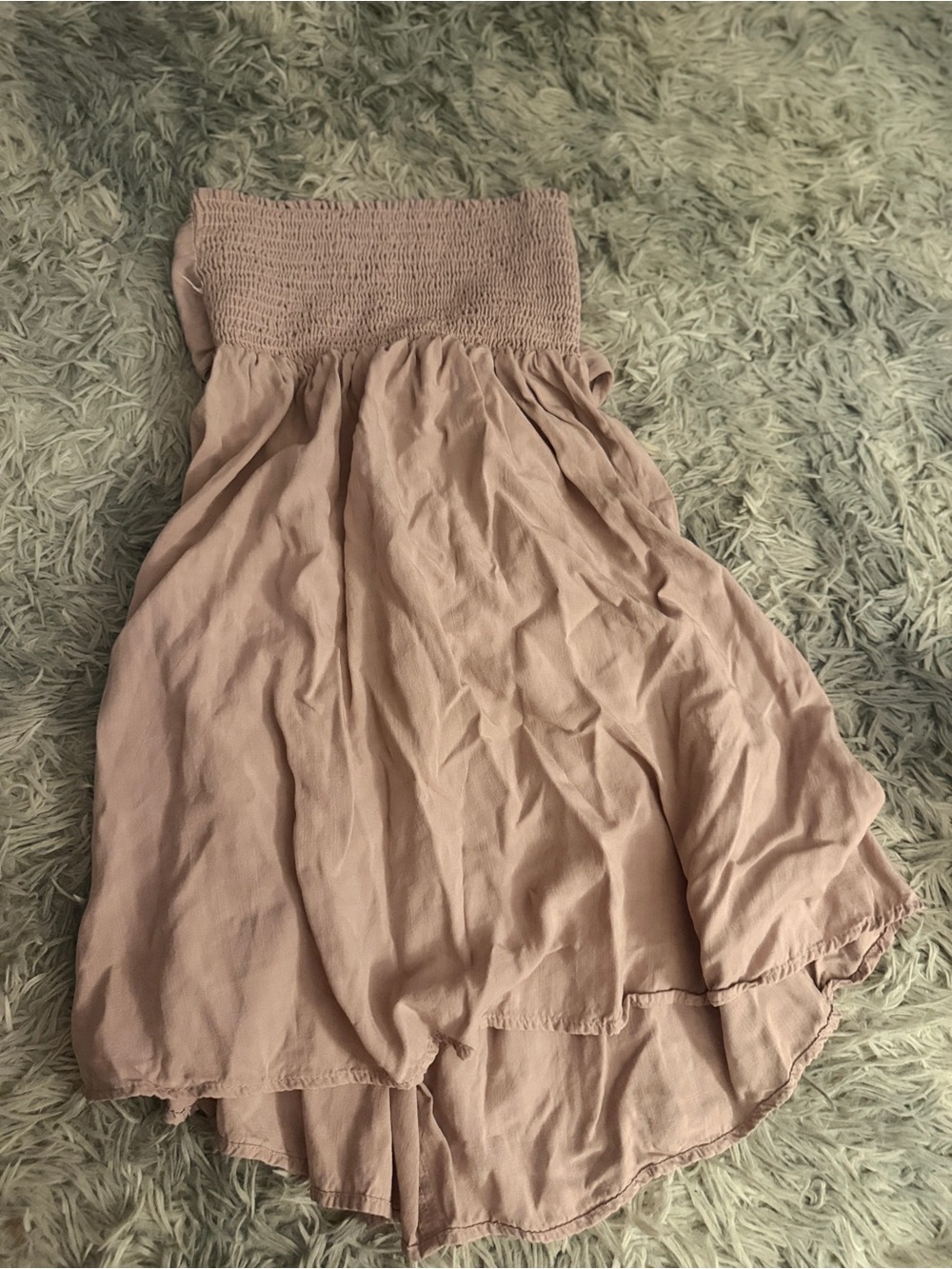 LA Girl Blush Pink Mini Dress